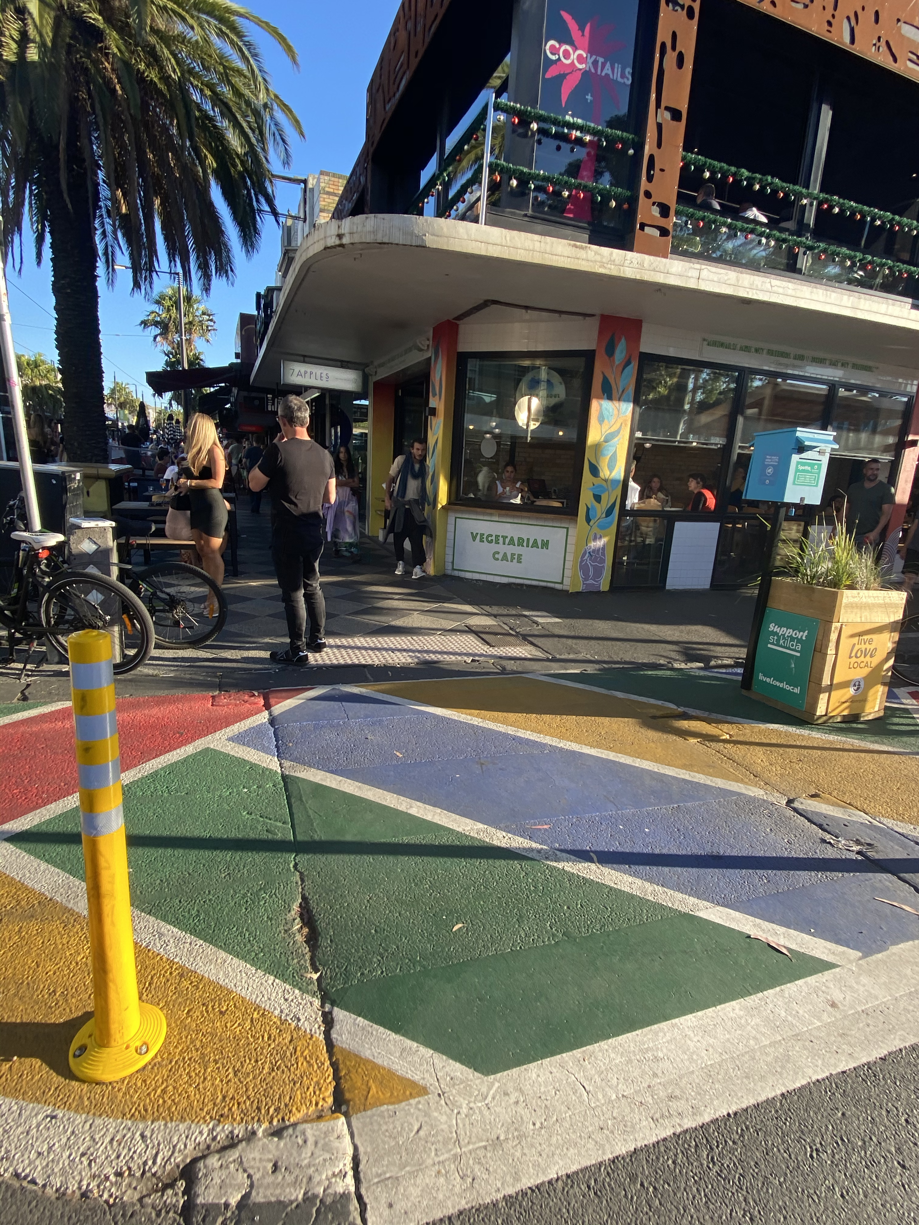 sister of soul st kilda vegetarian cafe frontage