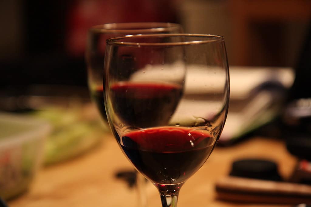 winter red wine