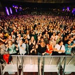 crowd from the stage pub choir