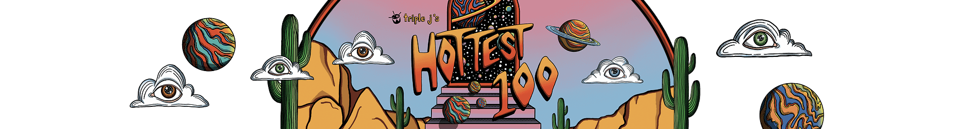 triple j hottest 100 2023 - artwork