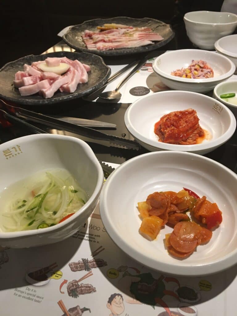 Korean bbq sides