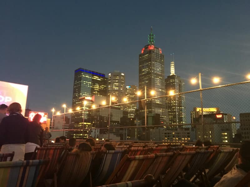 2 days in Paris, Valentines Day, Rooftop Cinema, Curtin House