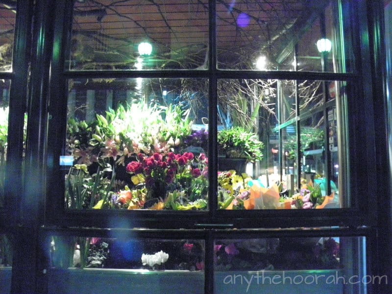 flowers in Swanston Street Melbourne